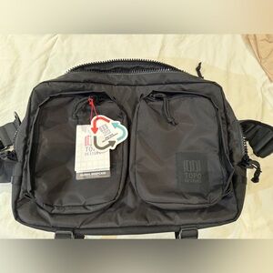 Topo Designs Global Briefcase in Black